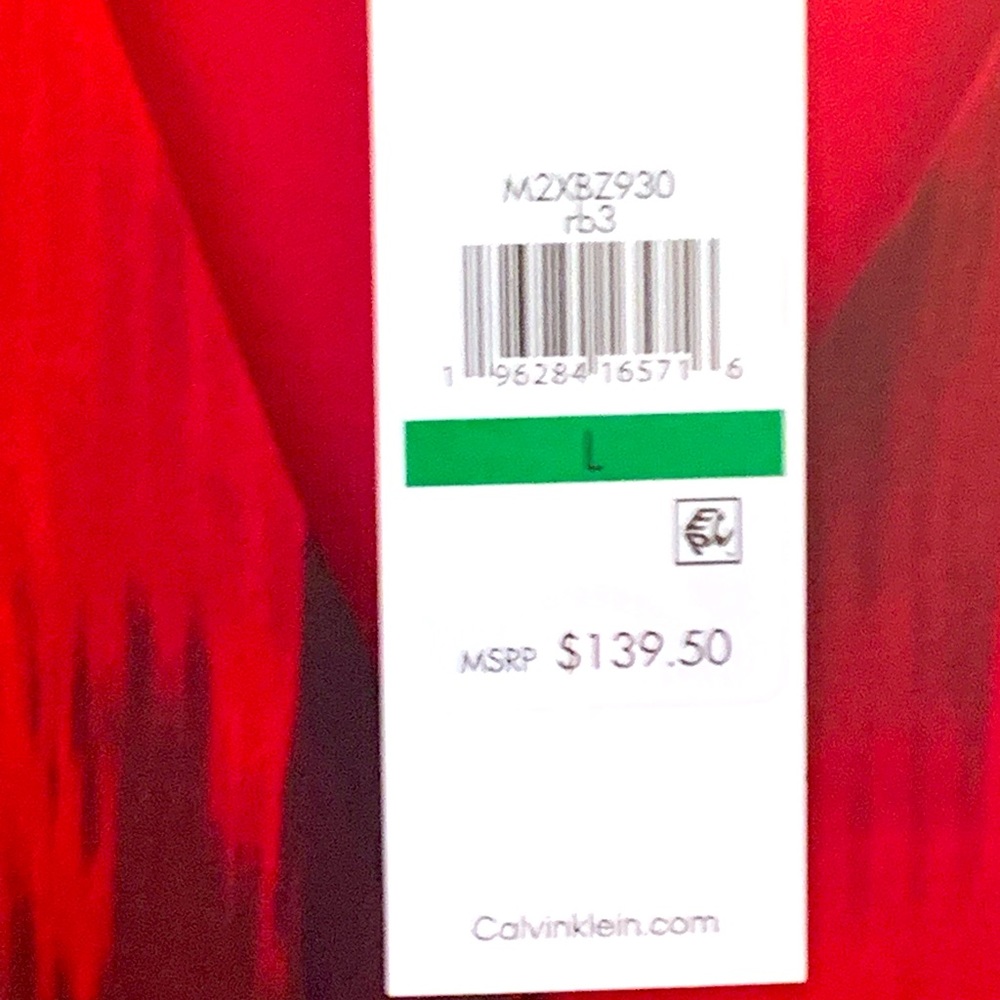 Calvin Klein wrap dress